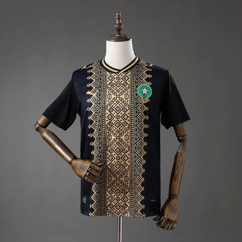 2026 Marokko Sonderedition – Schwarzes Trikot