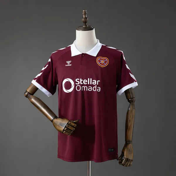 Maillot domicile Hearts 26/27 - Qualité A - Vue détaillée