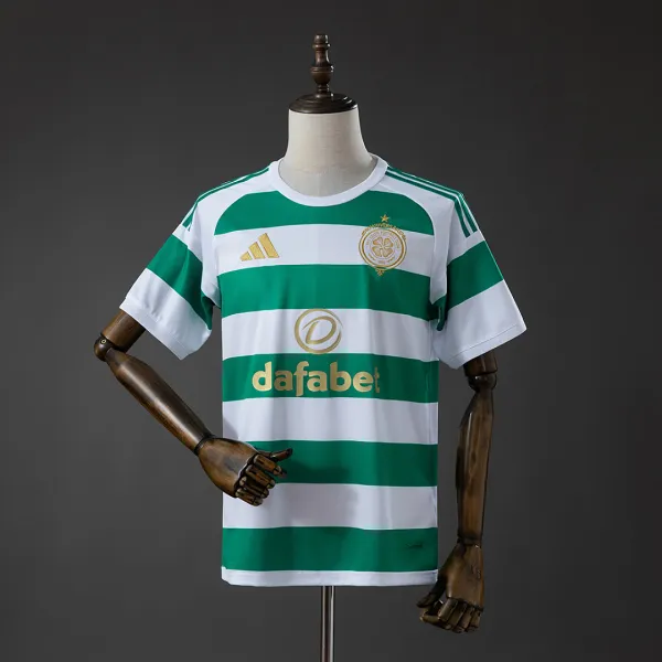 26/27 Celtic Home Jersey - A-Grade Quality Detail View