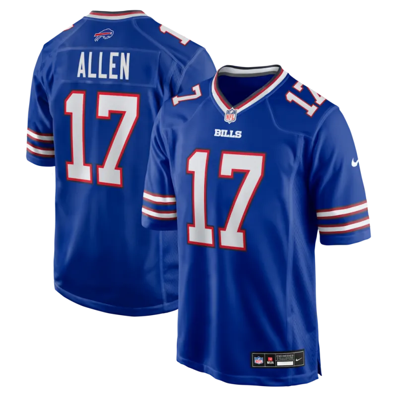 Men’s Nike Josh Allen Royal Buffalo Bills Football Jersey