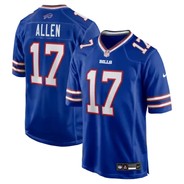 Men's Nike Josh Allen Royal Buffalo Bills Football Jersey