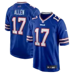 Camisa de futebol americano Nike Josh Allen Royal dos Buffalo Bills para homem Men’s Nike Josh Allen Royal Buffalo Bills Football Jersey