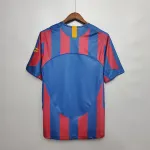 05/06 Barcelona UEFA Champions League Home Retro Jersey Ronaldinho #10