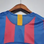 05/06 Barcelona UEFA Champions League Home Retro Jersey Ronaldinho #10