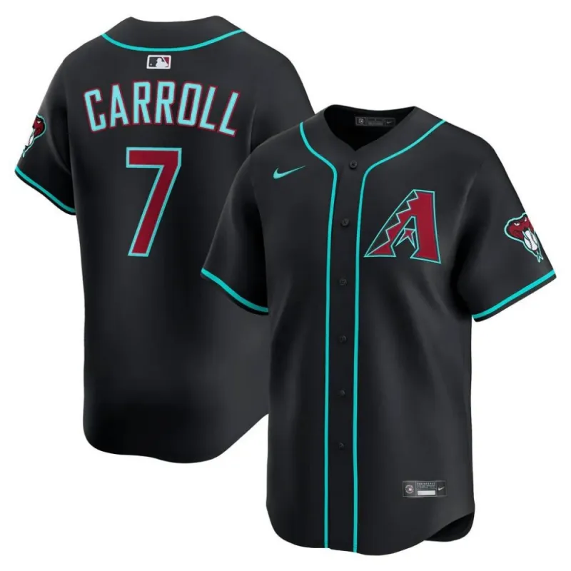 Corbin Carroll Arizona Diamondbacks Nike Alternate Limited Jersey - Preto