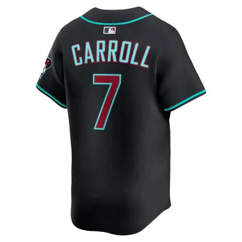 Corbin Carroll Arizona Diamondbacks Nike Alternate Limited Jersey – Schwarz