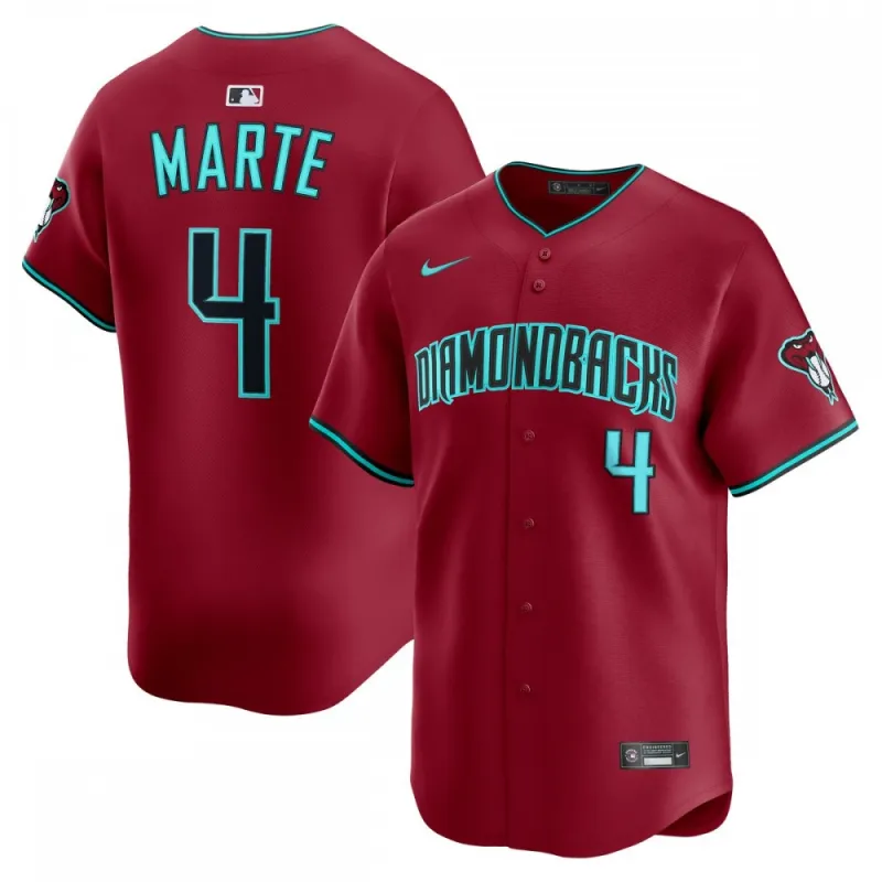 Ketel Marte Arizona Diamondbacks Nike Alternate 2 Limited Player Jersey - Rot