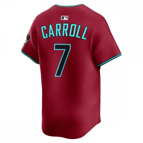 Corbin Carroll Arizona Diamondbacks Nike Alternate Limited Jersey – Red