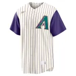 Randy Johnson Arizona Diamondbacks Nike Alternate Cooperstown Collection Jersey – Creme
