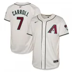 Maglia da gioco Corbin Carroll Arizona Diamondbacks Nike Youth Home Limited Player - Bianca Corbin Carroll Arizona Diamondbacks Nike Youth Home Limited Player Jersey - White