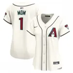 Camisa feminina Arizona Diamondbacks Nike #1 Mom Home Limited - Branca Camisa feminina Arizona Diamondbacks Nike #1 Mom Home Limited – Branca