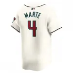 Ketel Marte Arizona Diamondbacks Nike Home Limited Player Jersey - Branco