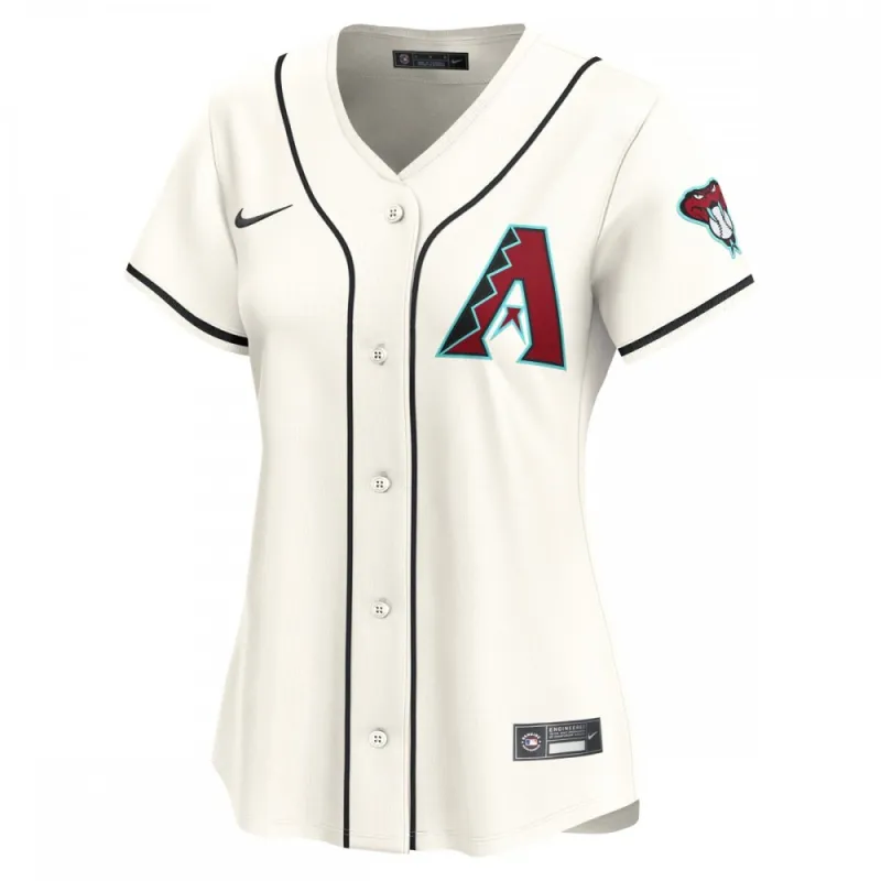 Camiseta de local de edición limitada para mujer de los Arizona Diamondbacks de Nike – Blanca