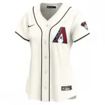 Camiseta de local de edición limitada para mujer de los Arizona Diamondbacks de Nike – Blanca
