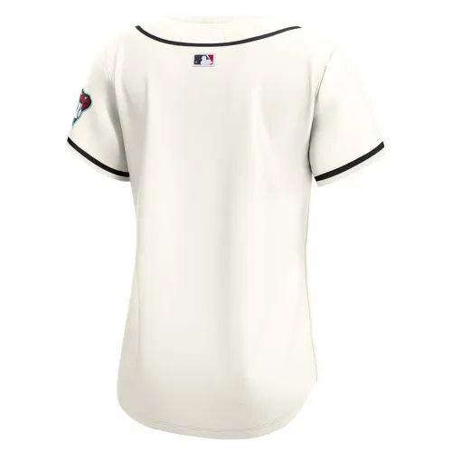 Camisola Nike Home Limited para mulher do Arizona Diamondbacks - Branco
