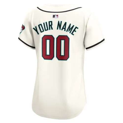 Arizona Diamondbacks Nike dames thuisshirt Limited Custom – Wit
