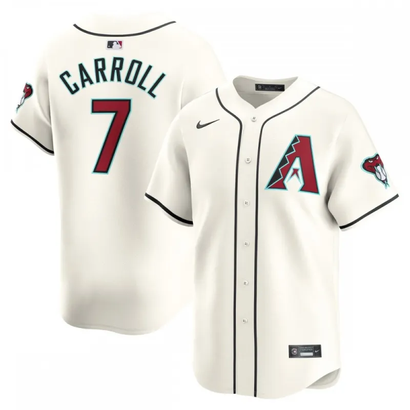 Corbin Carroll Arizona Diamondbacks Nike Home Limited Player Jersey – White