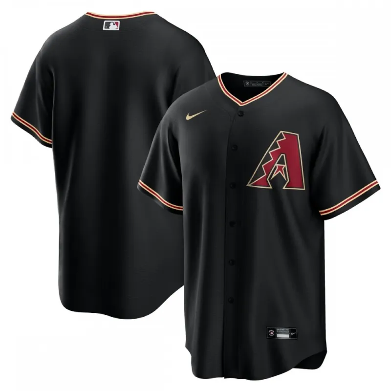 Arizona Diamondbacks Nike Alternate Replica Team Jersey – Black