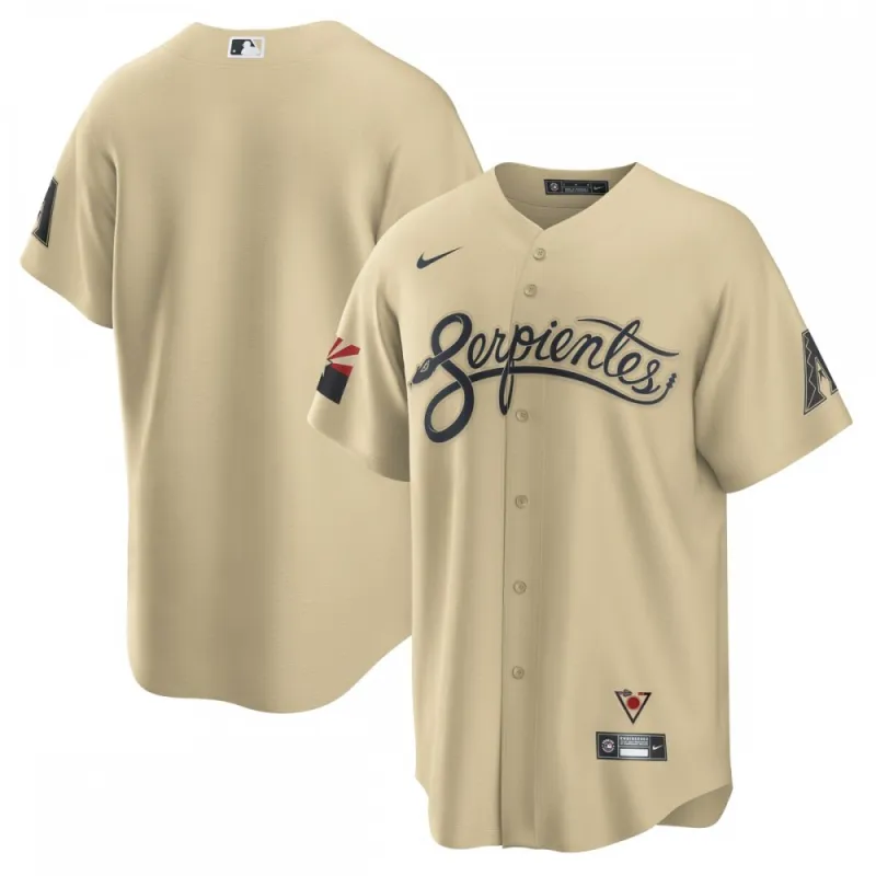 Arizona Diamondbacks Nike City Connect Replica Jersey – Sand