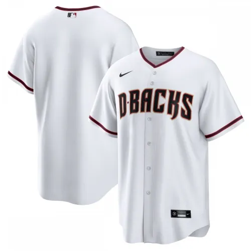 Réplica da camisola Nike Home Blank dos Arizona Diamondbacks - Branco