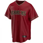 Arizona Diamondbacks Nike Red 2020 Alternate Custom Jersey voor heren