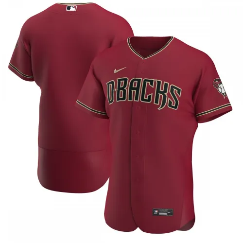Arizona Diamondbacks Nike alternatief authentiek teamshirt - Crimson