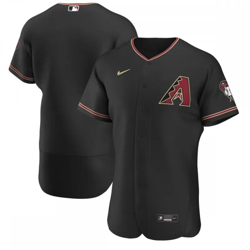 Arizona Diamondbacks Nike Alternate Authentic Team Jersey – Black