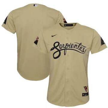 Arizona Diamondbacks Nike City Connect replica-shirt voor kinderen - Zandkleur