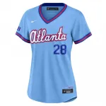 Matt Olson Atlanta Braves Nike Women’s 2026 City Connect Stadium Jersey – Powder Blue