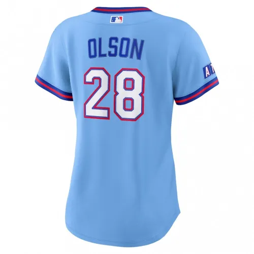 Matt Olson Atlanta Braves Nike Women’s 2026 City Connect Stadium Jersey – Powder Blue