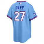 Austin Riley Atlanta Braves Nike 2026 City Connect Stadium Jersey – Powder Blue