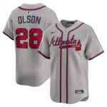 Matt Olson Atlanta Braves Nike Road Limited Player Jersey - Gray Matt Olson Atlanta Braves Nike Road Limited Player Jersey – Gray