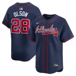 Matt Olson Atlanta Braves Nike Alternate Limited Player Jersey – Navy Matt Olson Atlanta Braves Nike Alternate Limited Player Jersey – Navy
