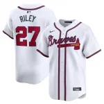 Austin Riley Atlanta Braves Nike Home Limited Player Jersey - White Austin Riley Atlanta Braves Nike Home Limited Player Jersey – White