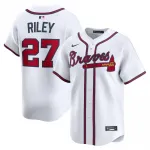 Austin Riley Atlanta Braves Nike Home Limited Player Jersey - White Austin Riley Atlanta Braves Nike Home Limited Player Jersey – White