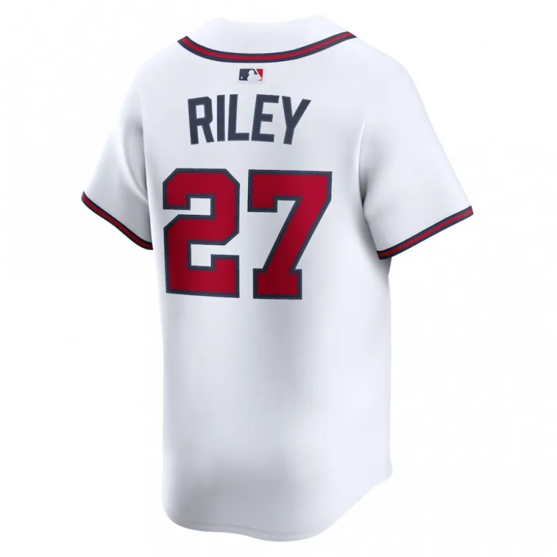 Austin Riley Atlanta Braves Nike Home Limited Player Jersey – White