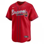 Atlanta Braves Nike Alternate Limited Jersey – Red