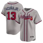 Ronald Acuña Jr. Atlanta Braves Nike Road Limited Player Jersey - Gray Ronald Acuña Jr. Atlanta Braves Nike Road Limited Player Jersey – Gray