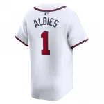 Ozzie Albies Atlanta Braves Nike Home Limited Player Jersey – White
