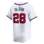 Matt Olson Atlanta Braves Nike Home Limited Player Jersey – White