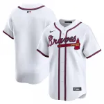 Atlanta Braves Nike Home Limited Jersey - White Atlanta Braves Nike Home Limited Jersey – White