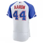 Hank Aaron Atlanta Braves Nike 2023 City Connect Authentic Player Jersey – White