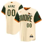 Baltimore Orioles Nike 2026 City Connect Stadium Custom Jersey - Cream