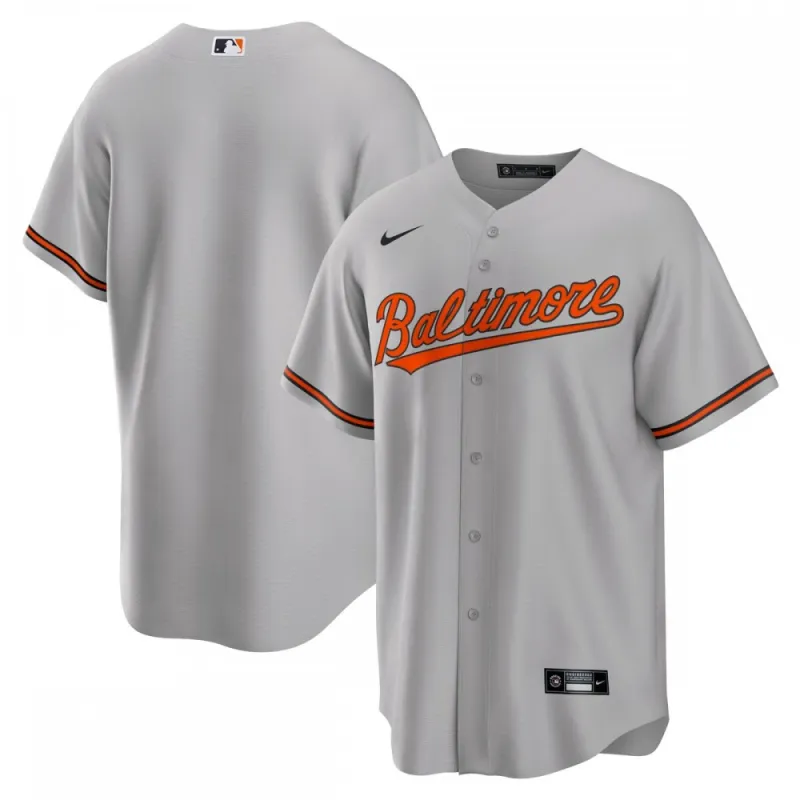 Réplica de la camiseta del equipo Nike Road Orioles de Baltimore - Gris