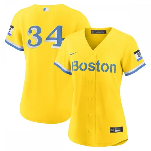 David Ortiz Boston Red Sox Nike Frauen Stadt verbinden Replica Spieler Jersey - Gold