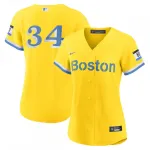 David Ortiz Boston Red Sox Nike Frauen Stadt verbinden Replica Spieler Jersey - Gold David Ortiz Boston Red Sox Nike Women’s City Connect Replica Player Jersey – Gold