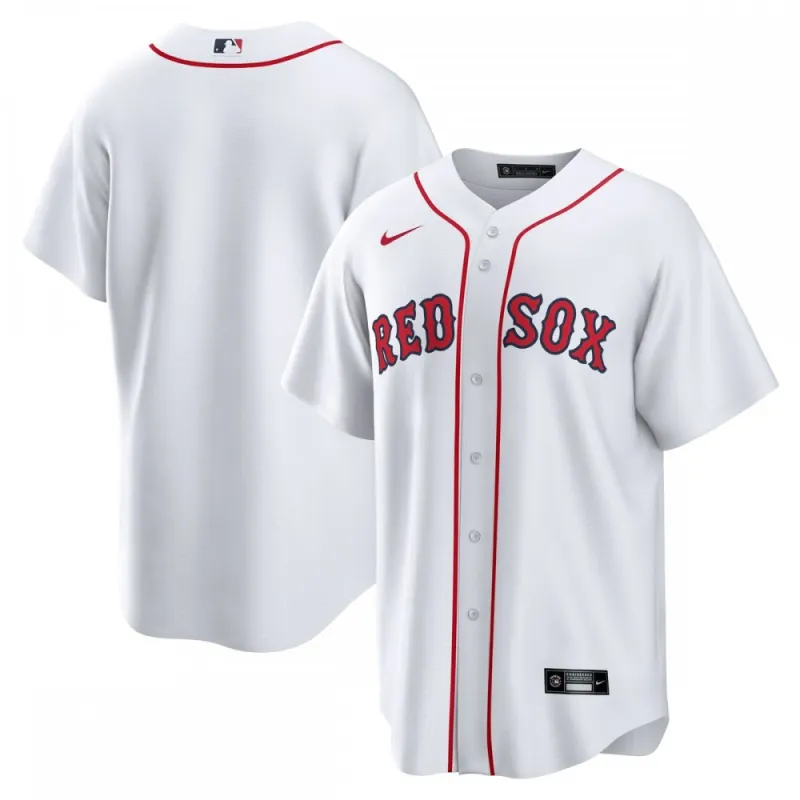 Boston Red Sox Nike Home Replica Team Jersey – White