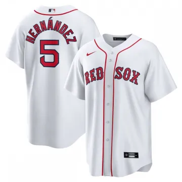 Enrique Hernandez Boston Red Sox Nike Home Official Replica Player Jersey - Blanc