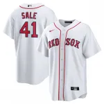 Chris Sale Boston Red Sox Nike Home Replica Player Name Jersey - Blanc