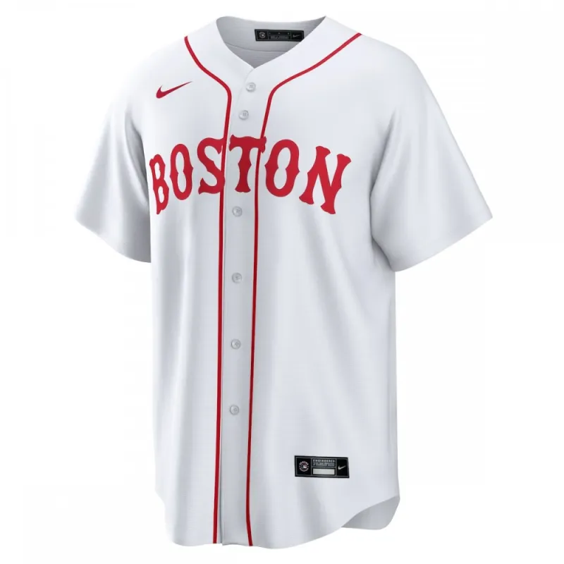 J.D. Martinez Boston Red Sox Nike 2021 Patriots’ Day Official Replica Player Jersey – White